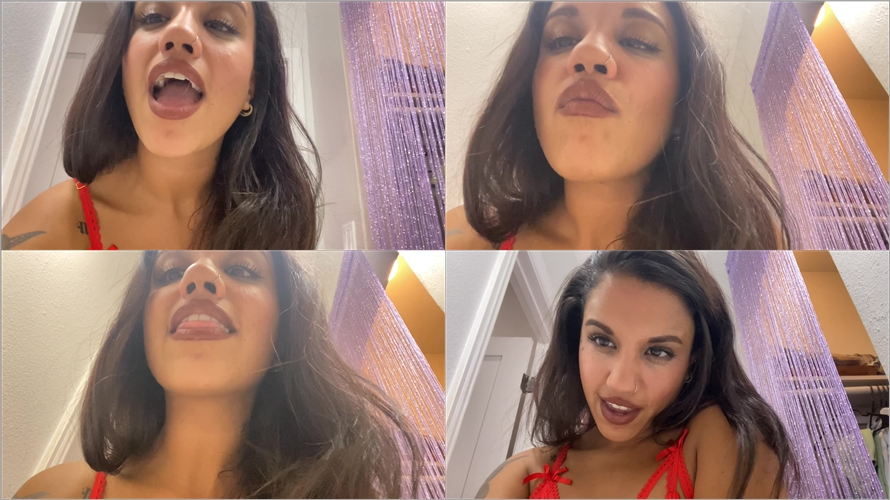 Nina White - POV Im Spitting in your Mouth