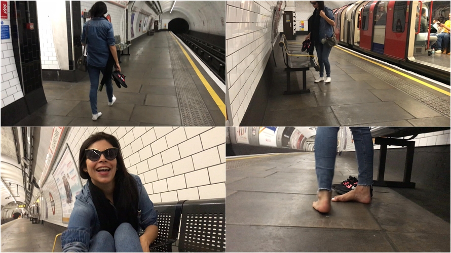 Feetwonders - Dirty socks tube station