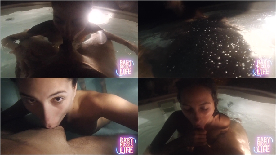 BabyNicolsLife - MY FIRST UNDERWATER BLOWJOB
