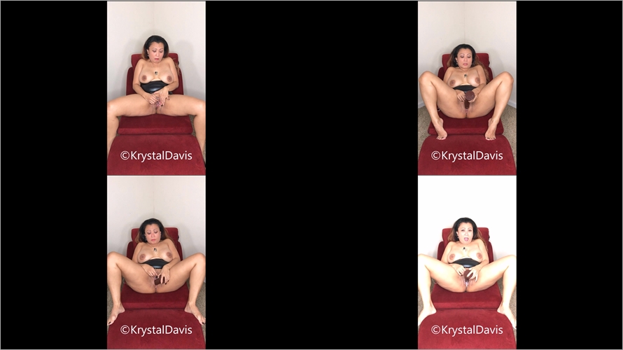 Krystal Davis - Cumming with My Big Dildo