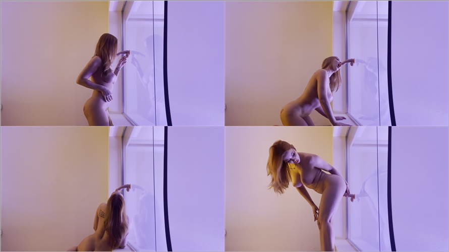 KiaraLordReal - Artistic BlowJob and Sex on Glass