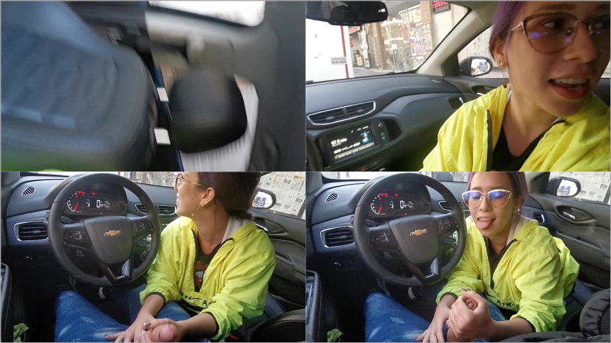 Wet Cars - Masturbating the Uber driver