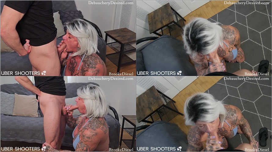 Brooke Diesel - Uber Shooters Delivers Brooke a Facial