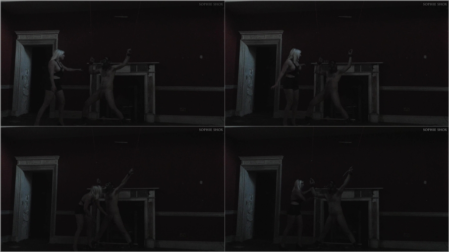 Sophie Shox Porn - HAUNTED HOUSE BALLBUSTING