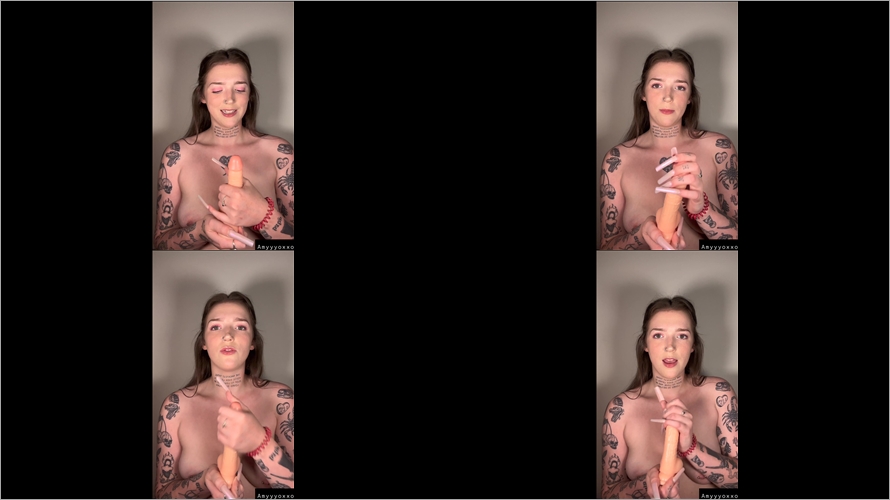 amyyyoxxo - British slut gives JOI