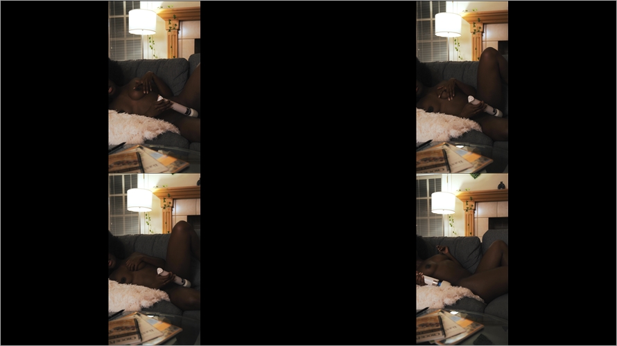 EbonyButts21 - ASMR: Masturbate with me Daddy