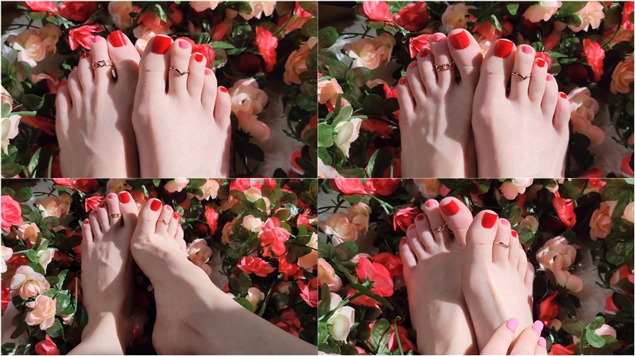 TheTinyFeetTreat - Cum On My New Pedicure