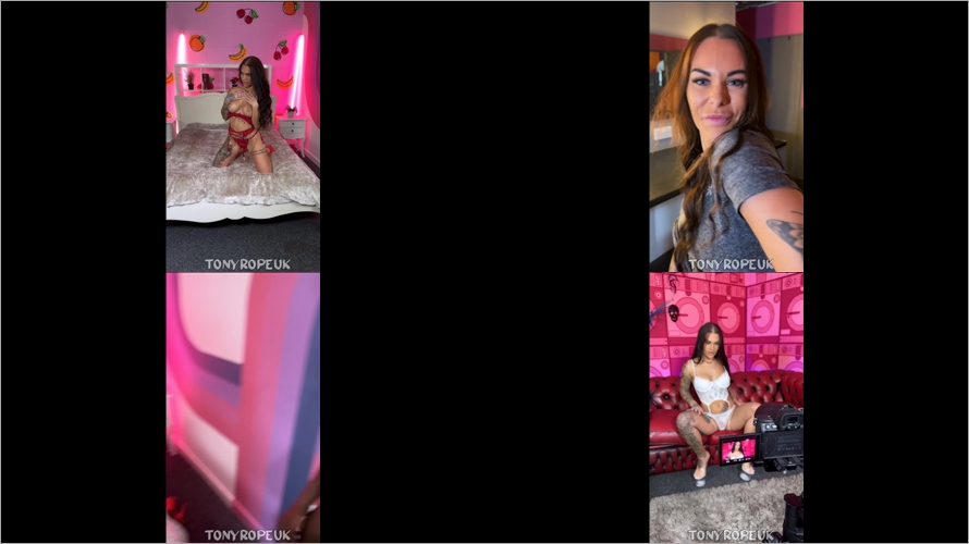 TonyRopeUK - BTS with Madison Foxx at the BS studio 1