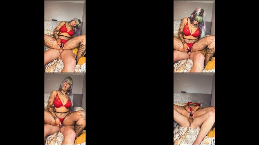 HayleyQuinnxx - Hayley Quinn cums HARD on his cock