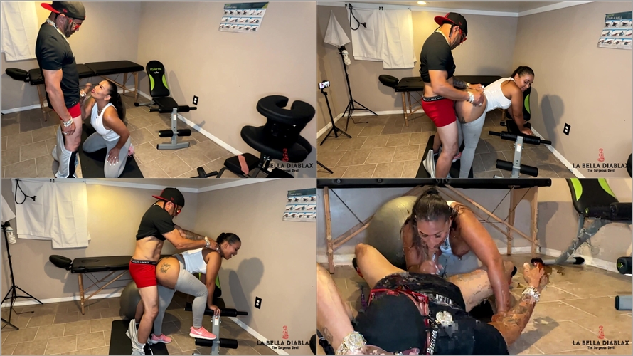 LaBellaDiablaX - OG Jim Bones interjects LaBella's workout