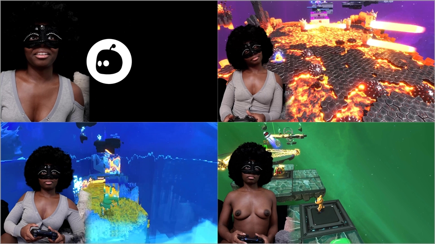 EbonyButts21 - Part 2 EXPLICIT: Astro Bot Is So Hard But Also So Fun