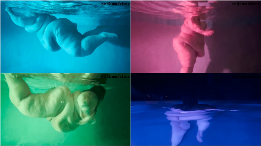 ssbbw adeline - Night Swimming with SSBBW Adeline